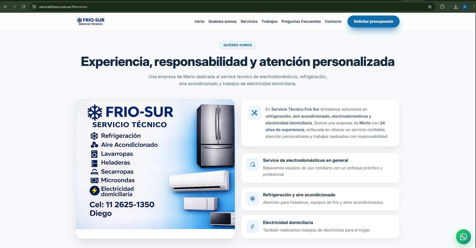 Frio-Sur Refrigeración y Electrodomésticos